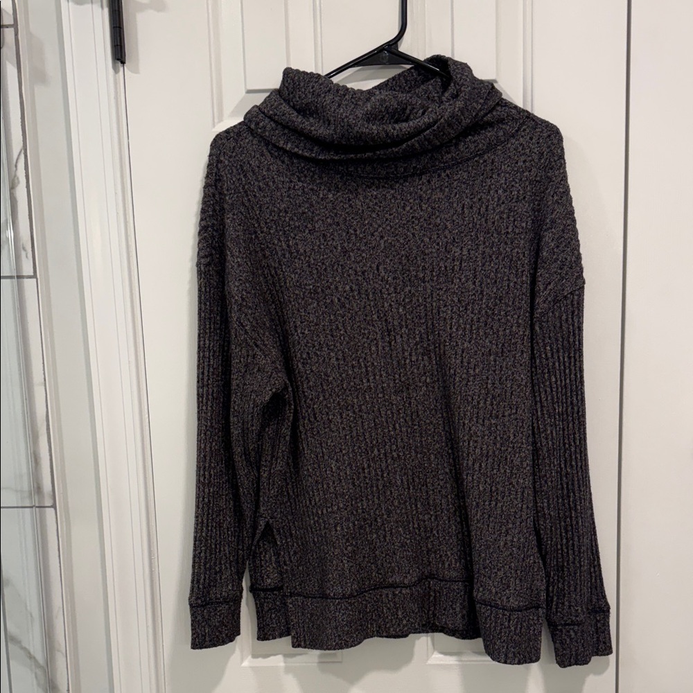 GAP Charcoal Cowl Neck Sweater